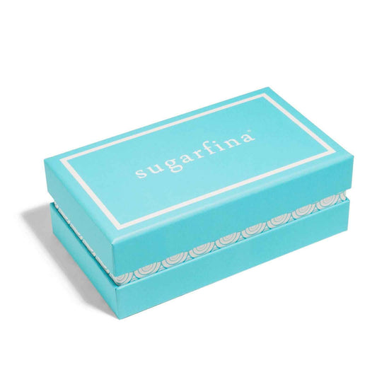 Sugarfina Aqua + White - 2pc Candy Bento Box® (Empty) - Flair Flower Bar & Studio