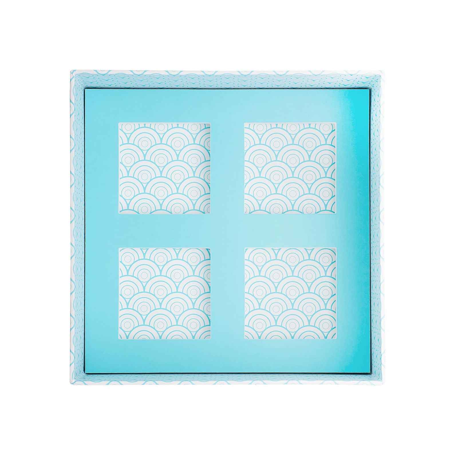 Sugarfina Aqua + White - 4pc Candy Bento Box® (Empty)