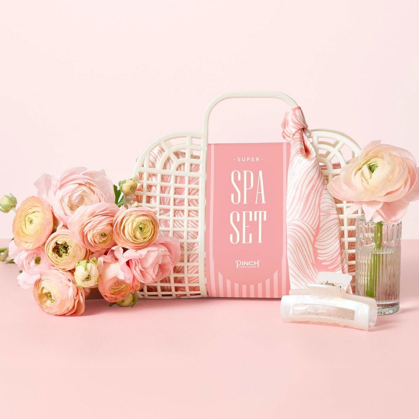 Super Spa Set | Coral - Flair Flower Bar & Studio