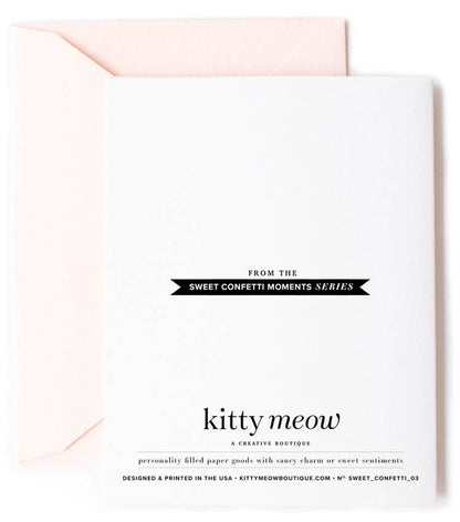 Thank You for Being So Fabulous - Confetti Greeting Card - Flair Flower Bar & Studio - Cincinnati - Northern Kentucky - Florence