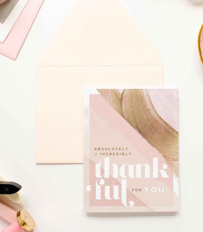 Thankful for YOU - Friendship & Thank You Greeting Card