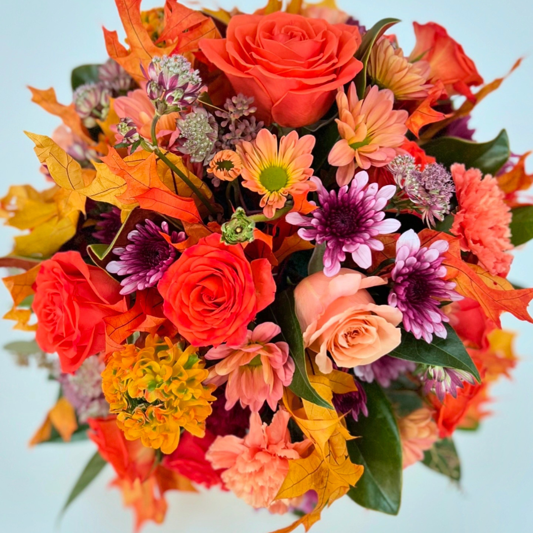 Real Pumpkin Thanksgiving Flower Arranging Workshop-November 22