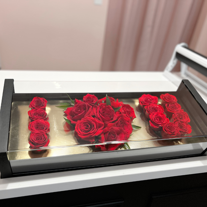 The I love you - "I ♥ U" Rose Box - Flair Flower Bar & Studio