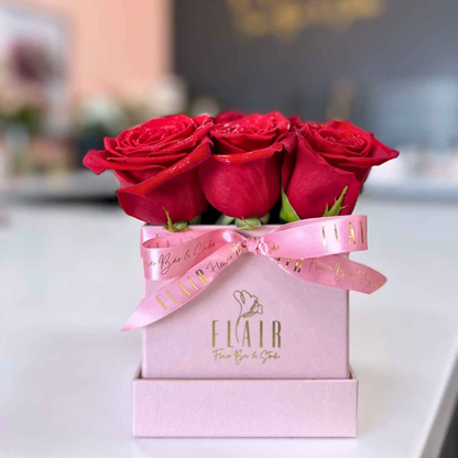The Petite Rose Box Arrangement