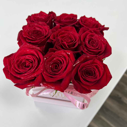 The Petite Rose Box Arrangement
