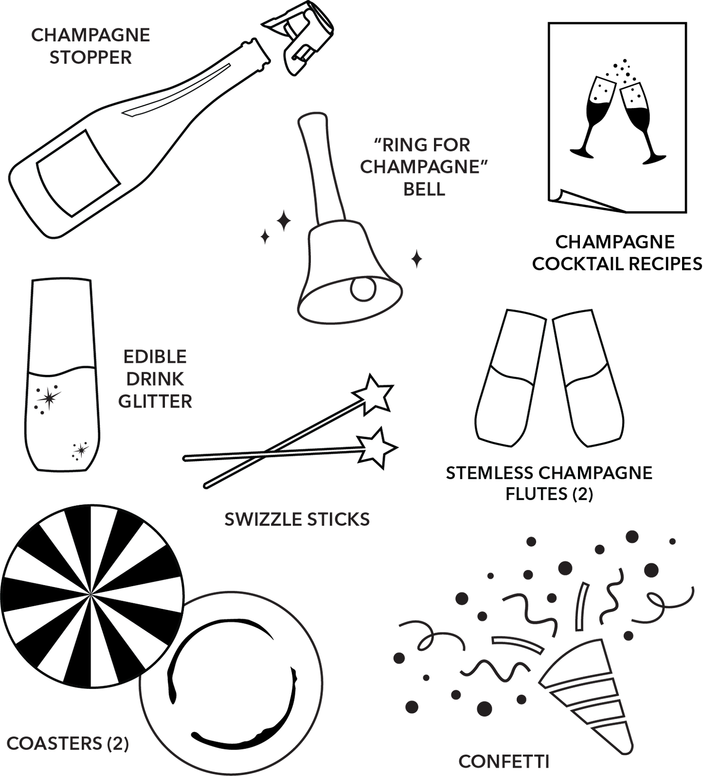 This Calls for Bubbly Champagne Kit - Flair Flower Bar & Studio