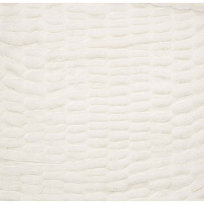 Plush Luxe Faux Fur Throw – Snow White