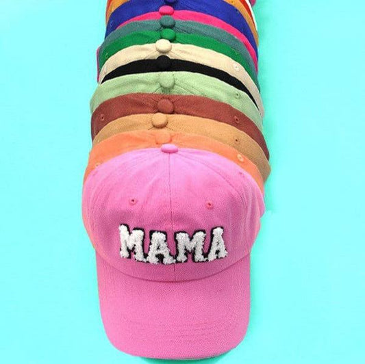 Washed Sherpa MAMA Baseball Cap - Flair Flower Bar & Studio