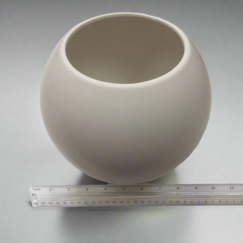 White Bubble Vase or Planter - Flair Flower Bar & Studio
