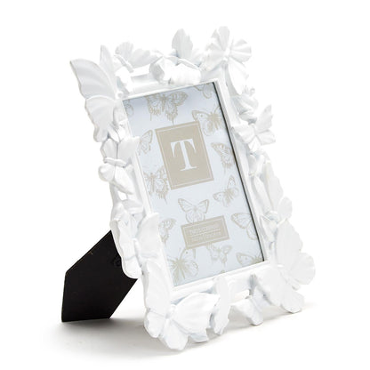 White Butterfly Photo Frame - Flair Flower Bar & Studio