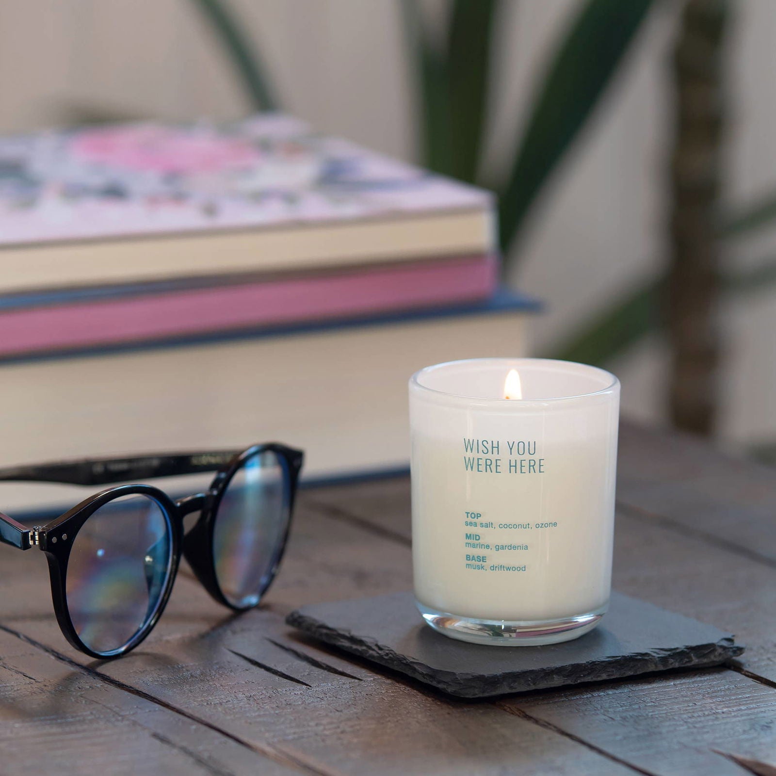 Wish You Were Here Mini Signature Candle - Flair Flower Bar & Studio