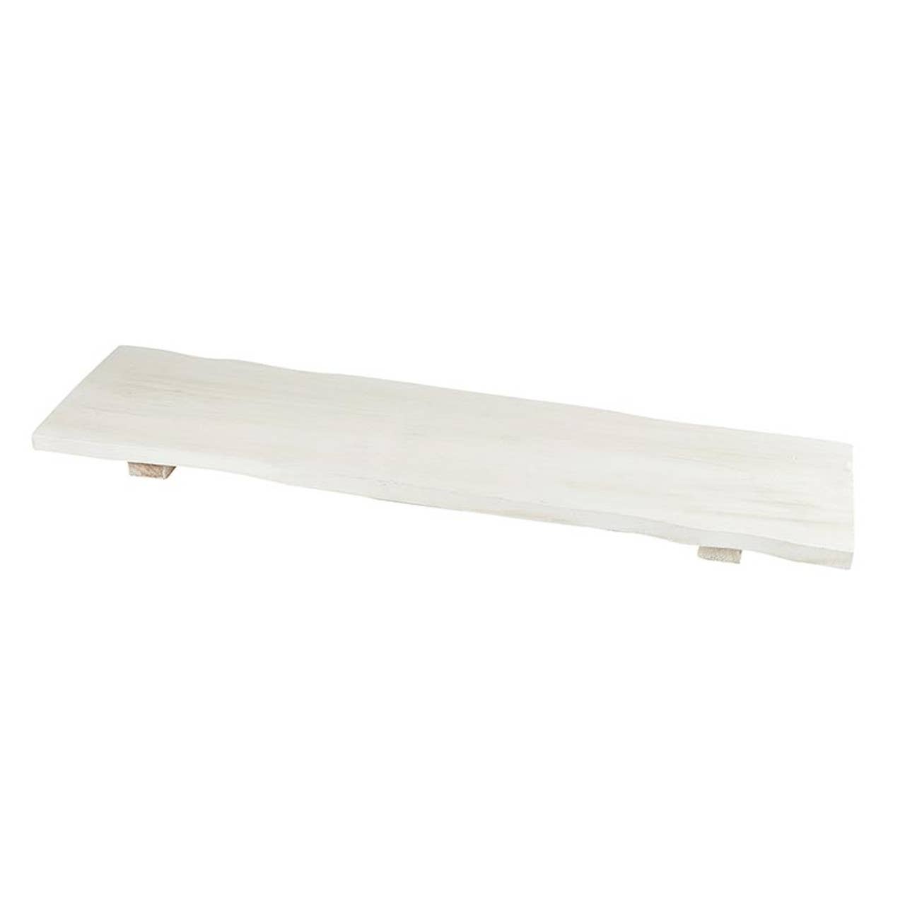 Wood Bath Board - White - Flair Flower Bar & Studio