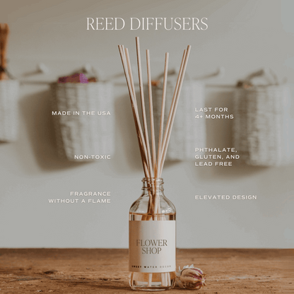 Fresh Apple Blossom Amber Reed Diffuser