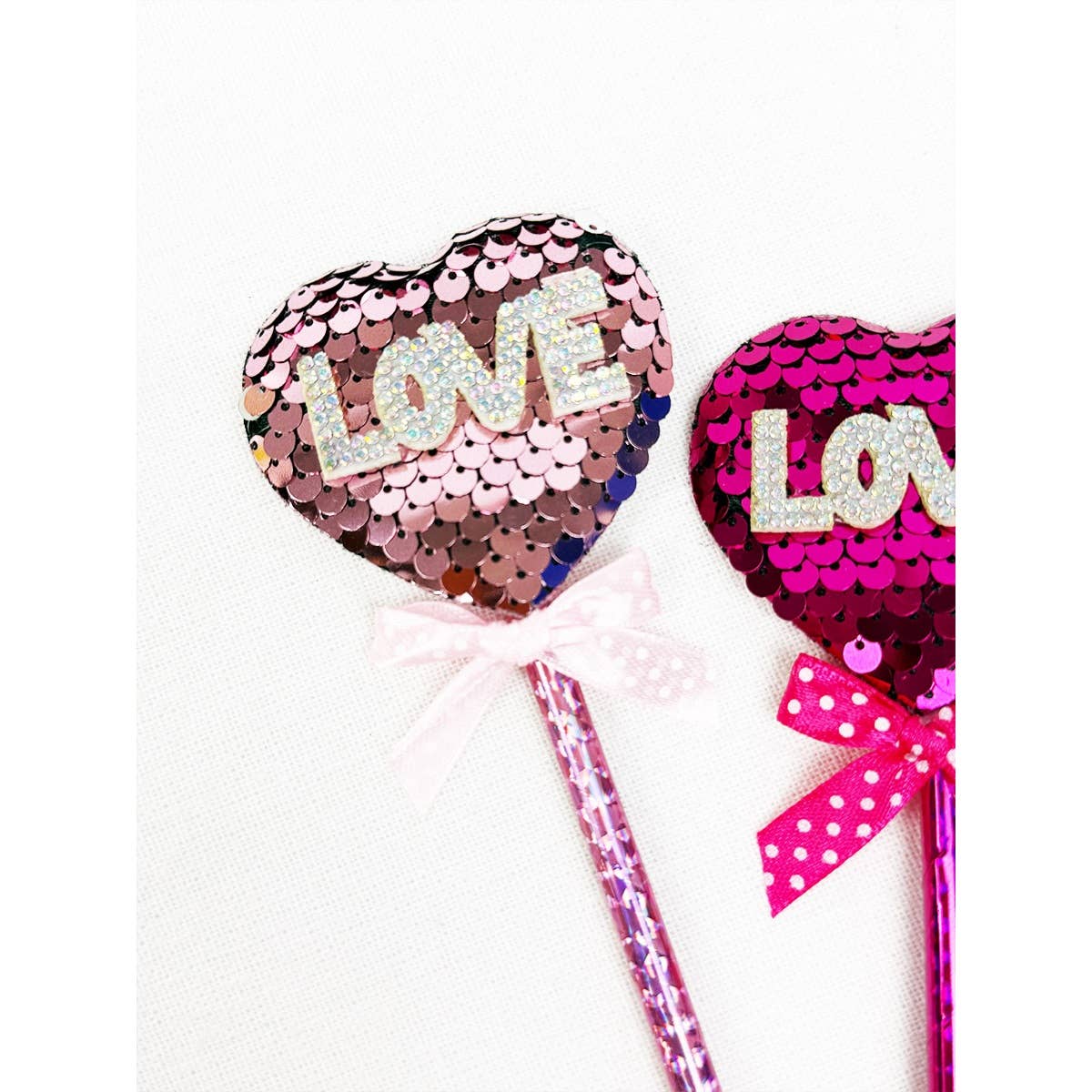 Sparkly LOVE Heart Pen | Valentine's Gift Add-On - Flair Flower Bar & Studio