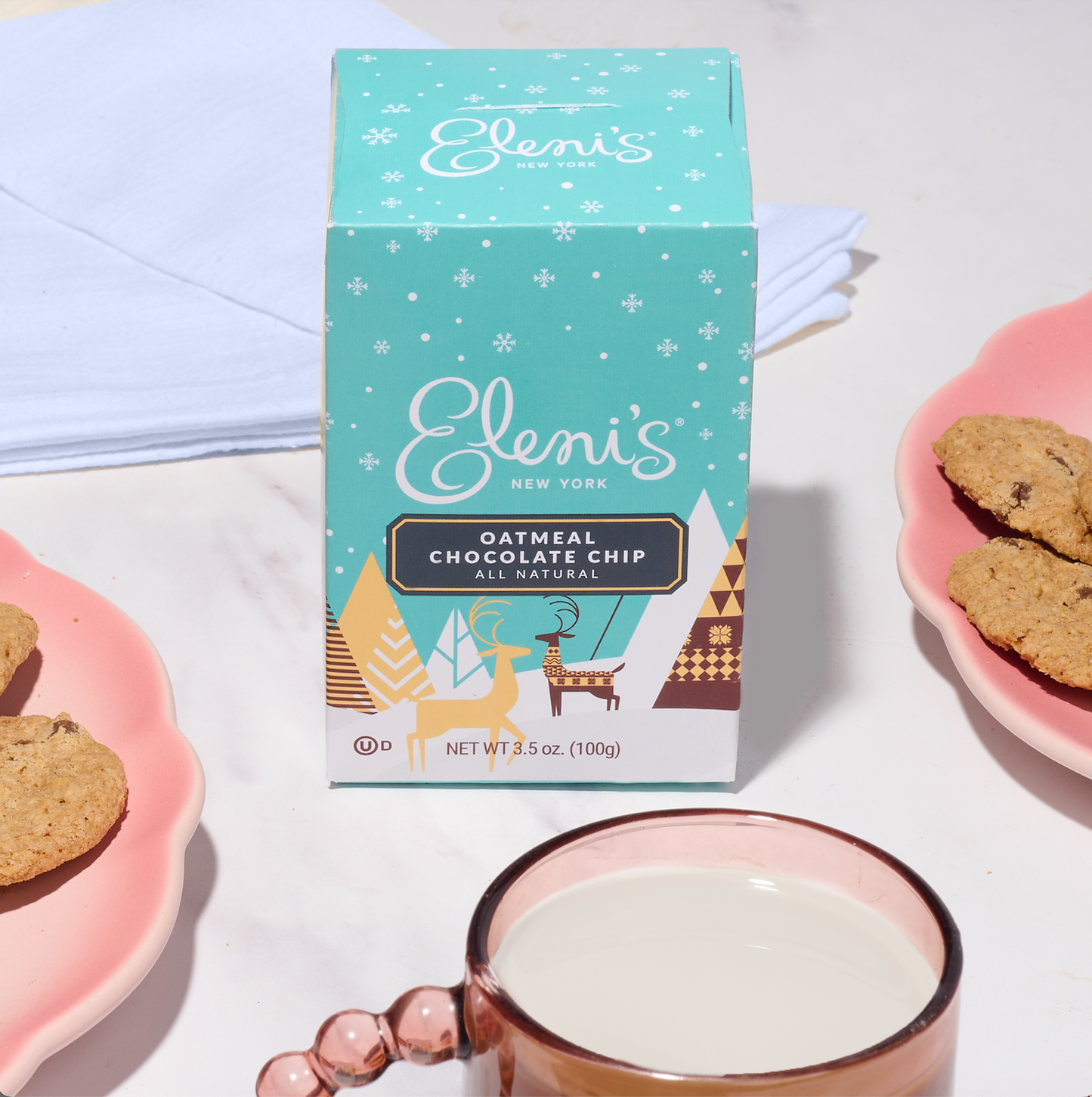 Eleni’s Holiday Oatmeal Chocolate Chip Cookies