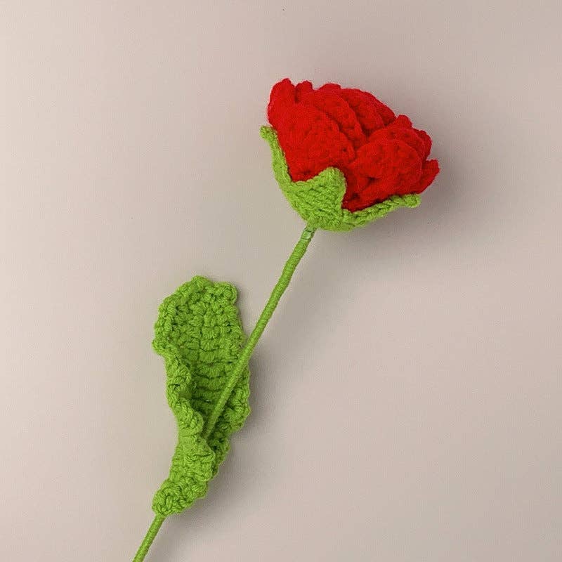 Valentine’s Day Handmade Crochet Rose Flower Decor Gift - Flair Flower Bar & Studio - Cincinnati - Northern Kentucky - Florence