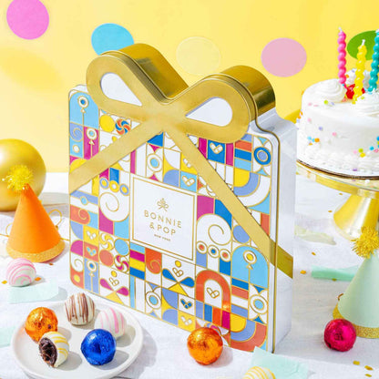 Happy Birthday Belgium Chocolate Gift Tin