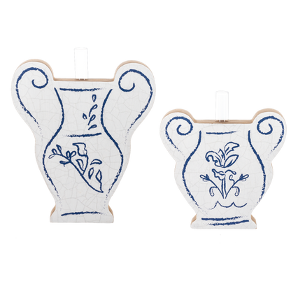 Blissful Bud Vases – Blue & White Whimsy Collection