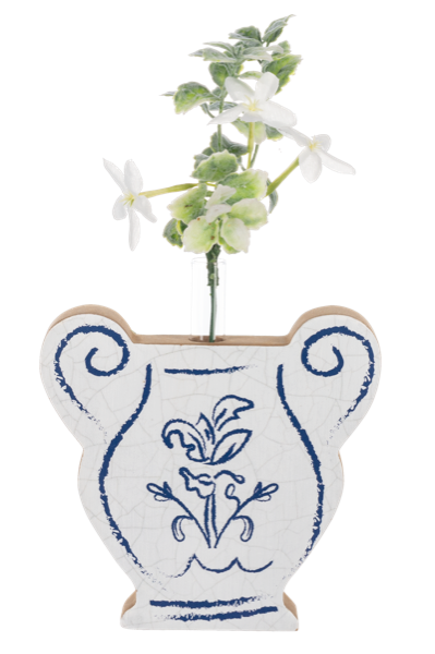 Blissful Bud Vases – Blue & White Whimsy Collection