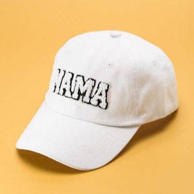 Washed Sherpa MAMA Baseball Cap